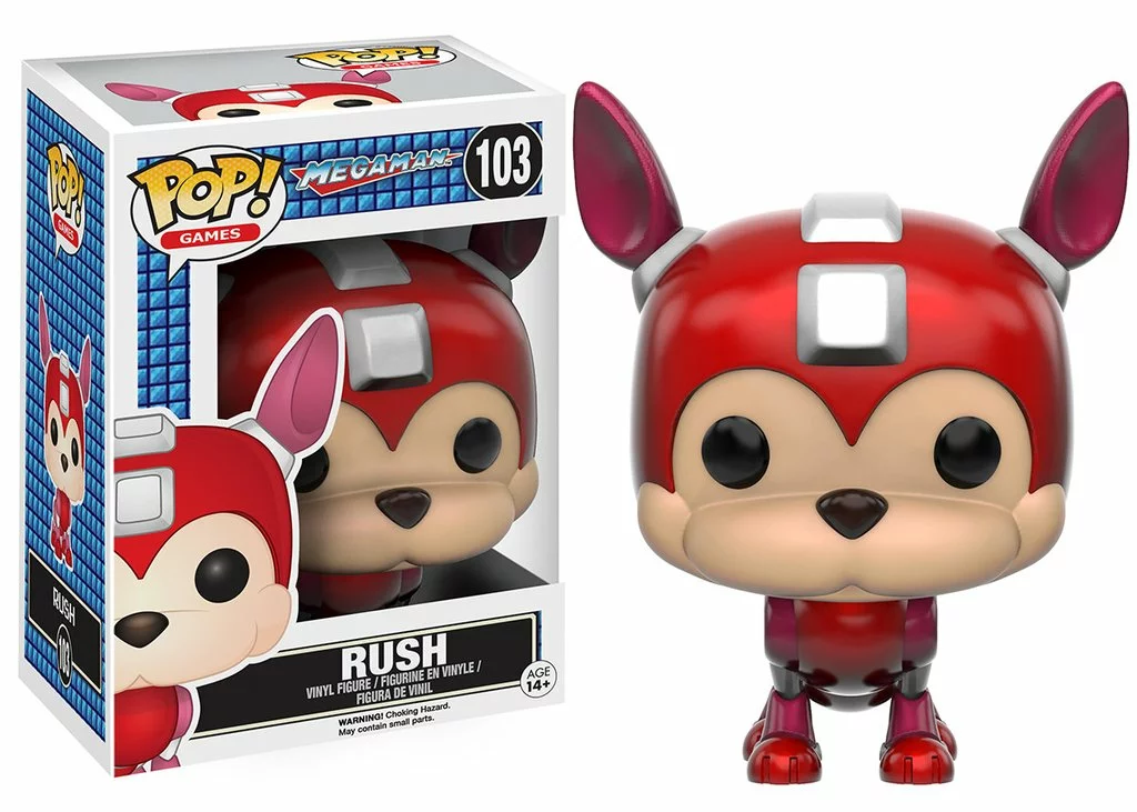 FUNKO POP! Games: Mega Man - Rush 3 FUNKO POP! Games: Mega Man - Rush