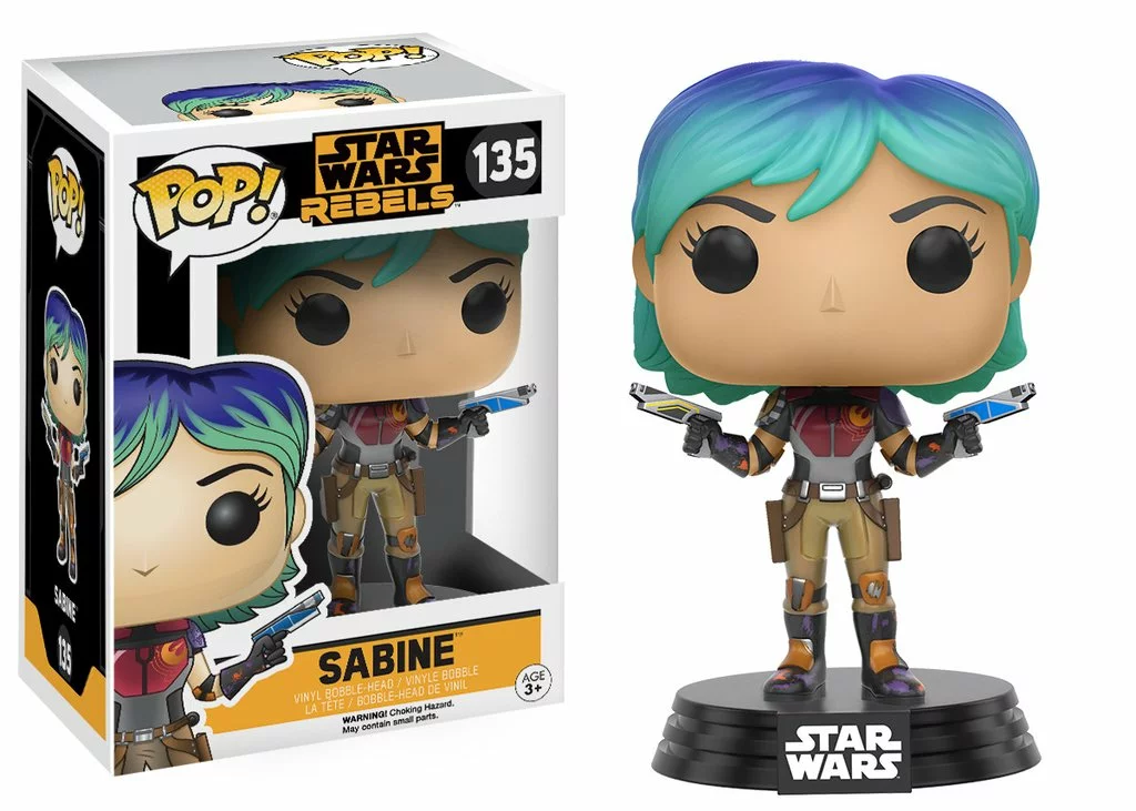 FUNKO POP! Star Wars: Rebels - Sabine 3 FUNKO POP! Star Wars: Rebels - Sabine
