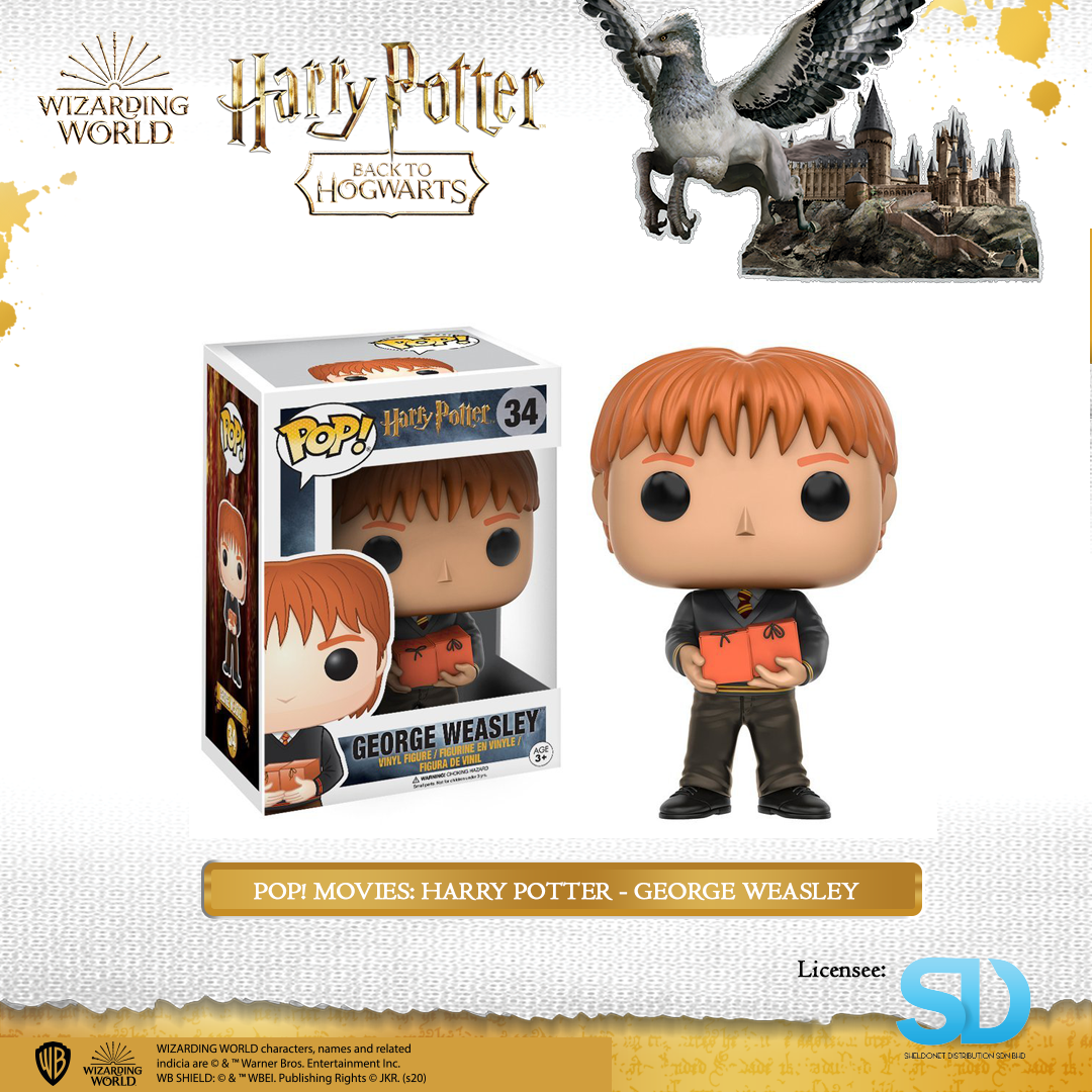 FUNKO Pop! Movies: Harry Potter - George Weasley 3 FUNKO Pop! Movies: Harry Potter - George Weasley