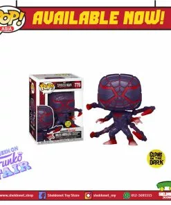 FUNKO [IN-STOCK] Pop! Heroes: Marvel Comics - Miles Morales In Programmable Matter Suit (Glow In The Dark) [Exclusive]