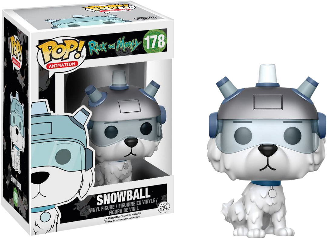 FUNKO POP! Animation: Rick And Morty - Snowball 3 FUNKO POP! Animation: Rick And Morty - Snowball