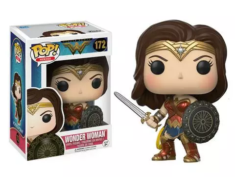 FUNKO Pop! Movies: DC - Wonder Woman - Wonder Woman With Sword 3 FUNKO Pop! Movies: DC - Wonder Woman - Wonder Woman With Sword