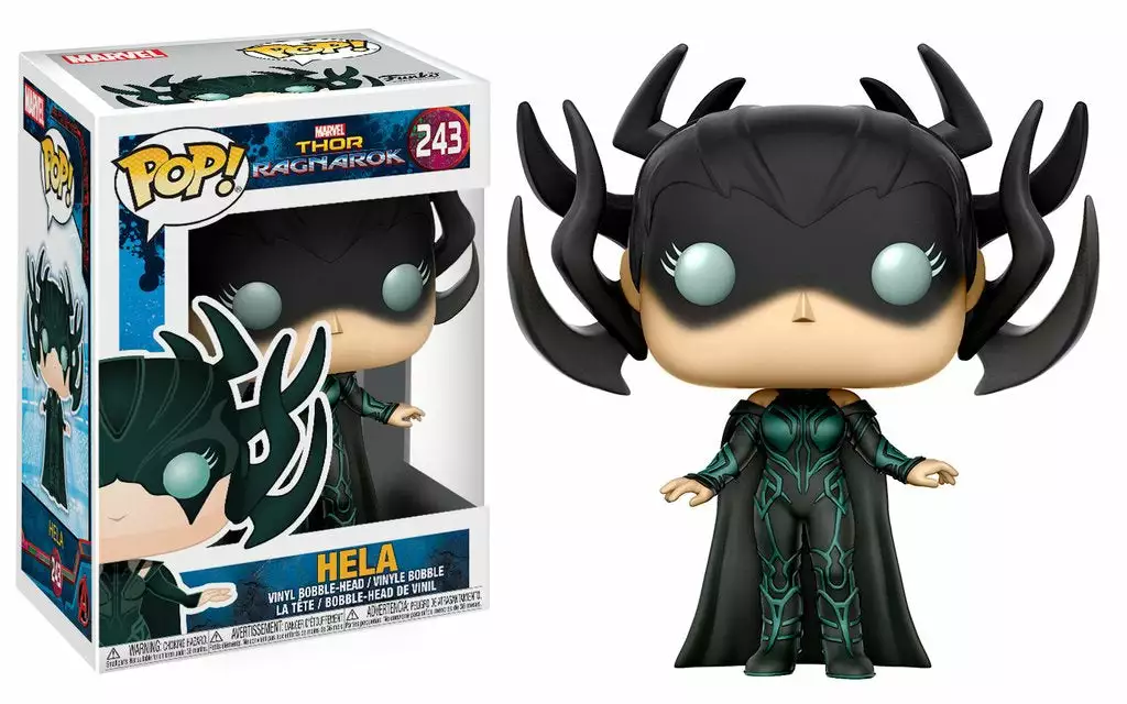 FUNKO POP! MARVEL: Thor Ragnarok - Hela 3 FUNKO POP! MARVEL: Thor Ragnarok - Hela