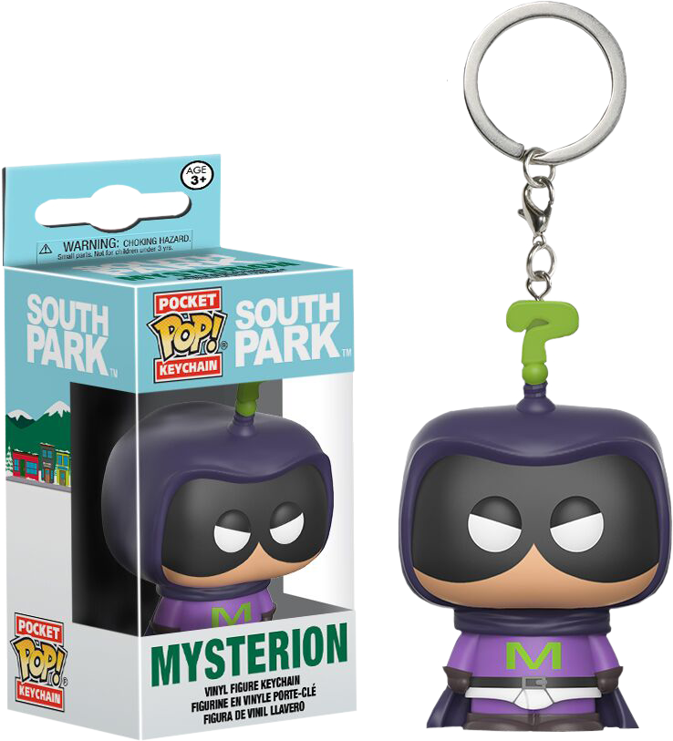 FUNKO Pocket Pop ! South Park- Mysterion Pocket POP! Keychain 3 FUNKO Pocket Pop ! South Park- Mysterion Pocket POP! Keychain