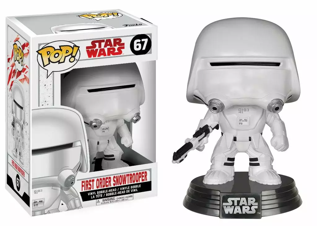 FUNKO POP! Star Wars: EP8 - First Order Snowtrooper 3 FUNKO POP! Star Wars: EP8 - First Order Snowtrooper