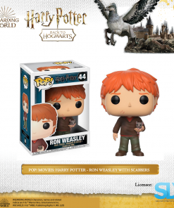 FUNKO POP! Movies: Harry Potter - Ron Weasley With Scabbers