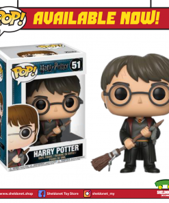 FUNKO Pop! Movies: Harry Potter - Harry Potter With Firebolt [Exclusive]