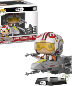 FUNKO Pop! Deluxe: Star Wars: Luke Skywalker With X-Wing