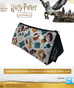 Wizarding World Of Harry Potter - Chibi Style Triangular Pencil Case