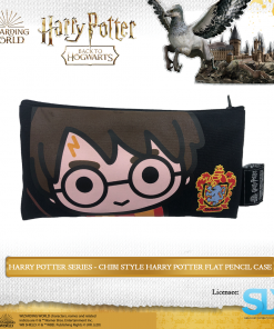 Wizarding World Of Harry Potter - Chibi Style Harry Potter Flat Pencil Case