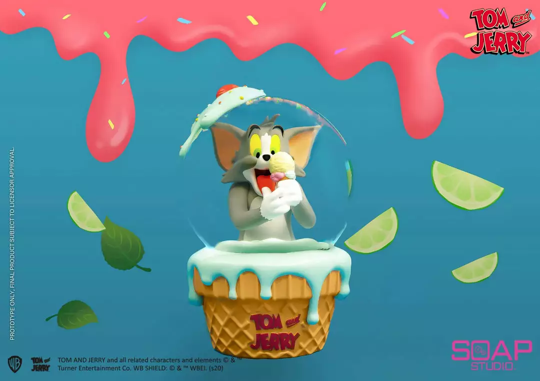 Beast Kingdom: Soap Studio - Tom And Jerry Ice Cream Snow Globe 3 Beast Kingdom: Soap Studio - Tom And Jerry Ice Cream Snow Globe