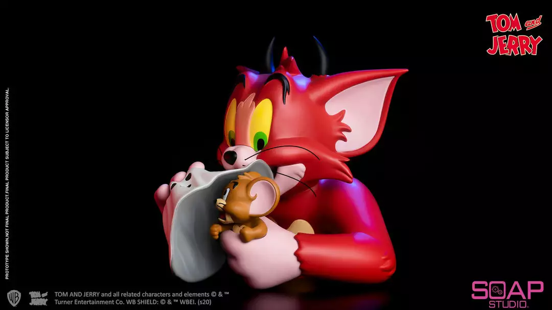 Beast Kingdom: Soap Studio - Tom And Jerry - Devil Bust 13 Beast Kingdom: Soap Studio - Tom And Jerry - Devil Bust