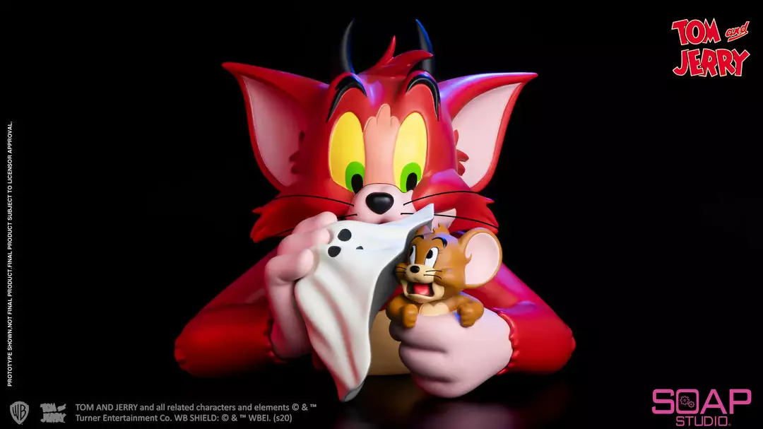 Beast Kingdom: Soap Studio - Tom And Jerry - Devil Bust 14 Beast Kingdom: Soap Studio - Tom And Jerry - Devil Bust
