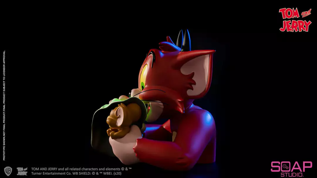Beast Kingdom: Soap Studio - Tom And Jerry - Devil Bust 4 Beast Kingdom: Soap Studio - Tom And Jerry - Devil Bust
