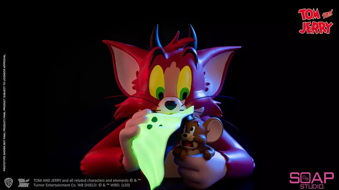Beast Kingdom: Soap Studio - Tom And Jerry - Devil Bust 5 Beast Kingdom: Soap Studio - Tom And Jerry - Devil Bust