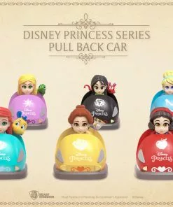 Beast Kingdom: Disney Princess Pull Back Car Series Set