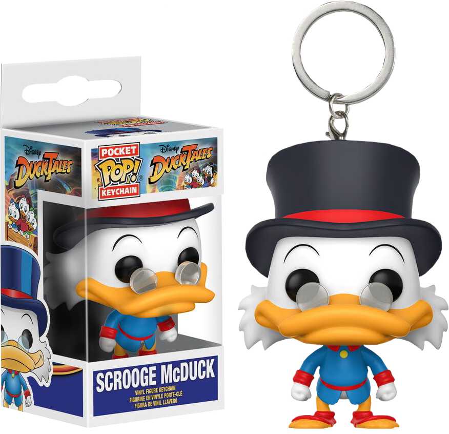 FUNKO Pocket Pop! Disney: Ducktales - Scrooge Mcduck Pocket POP! Keychain 3 FUNKO Pocket Pop! Disney: Ducktales - Scrooge Mcduck Pocket POP! Keychain