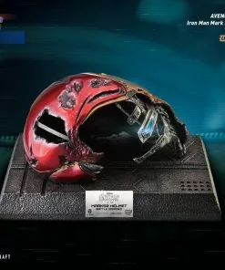 Beast Kingdom: MC-038 Avengers: Endgame Master Craft Iron Man Mark50 Helmet Battle Damaged