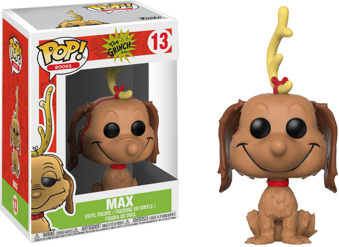 FUNKO Pop! Books : The Grinch - Max The Dog 3 FUNKO Pop! Books : The Grinch - Max The Dog