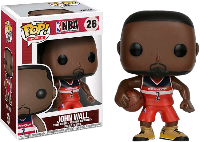 FUNKO Pop! NBA : John Wall 3 FUNKO Pop! NBA : John Wall