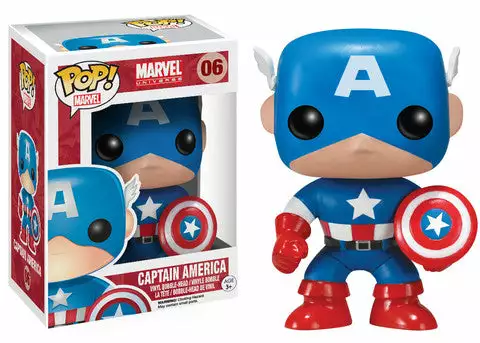 FUNKO Pop! Marvel: Captain America 3 FUNKO Pop! Marvel: Captain America