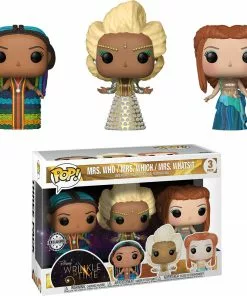 FUNKO Pop! Disney : A Wrinkle In Time - Mrs. Who, Whatsit & Which 3 Pack [Exclusive]