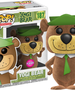 FUNKO POP! Hanna Barbera: Yogi Bear - Yogi (Flocked) [Exclusive]