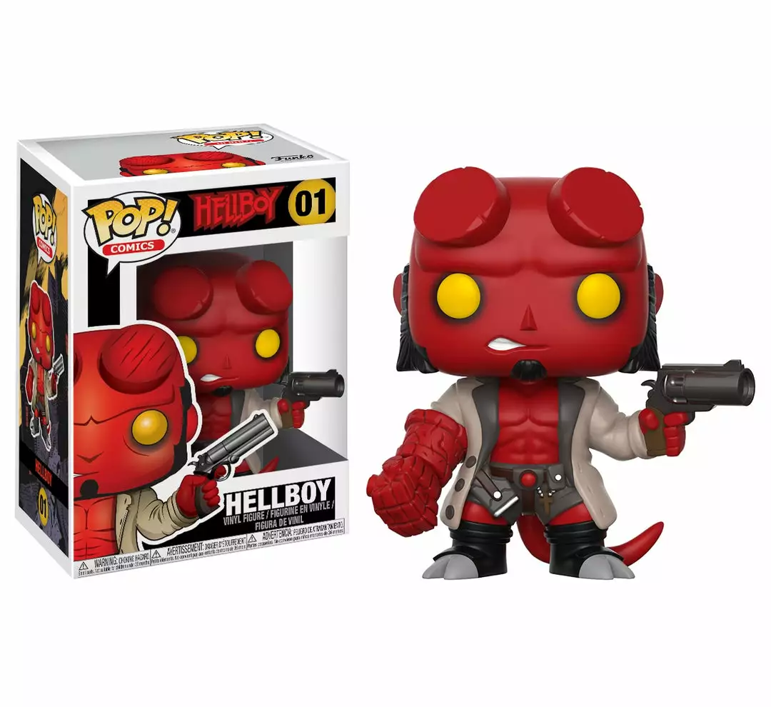 FUNKO Pop! Comics: Hellboy- Hellboy 3 FUNKO Pop! Comics: Hellboy- Hellboy