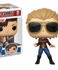 FUNKO POP! Games: Marvel Vs. Capcom 2PK - Captain Marvel Vs. Chun-Li
