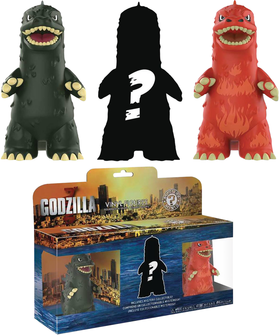 FUNKO Mystery Minis 3 - Pack: Godzilla 3 FUNKO Mystery Minis 3 - Pack: Godzilla