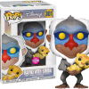 FUNKO POP! Disney: Lion King - Rafiki With Baby Simba (Flocked) [Exclusive]