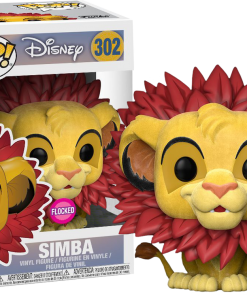 FUNKO POP! Disney: Lion King - Simba With Leaf Mane (Flocked) [Exclusive]