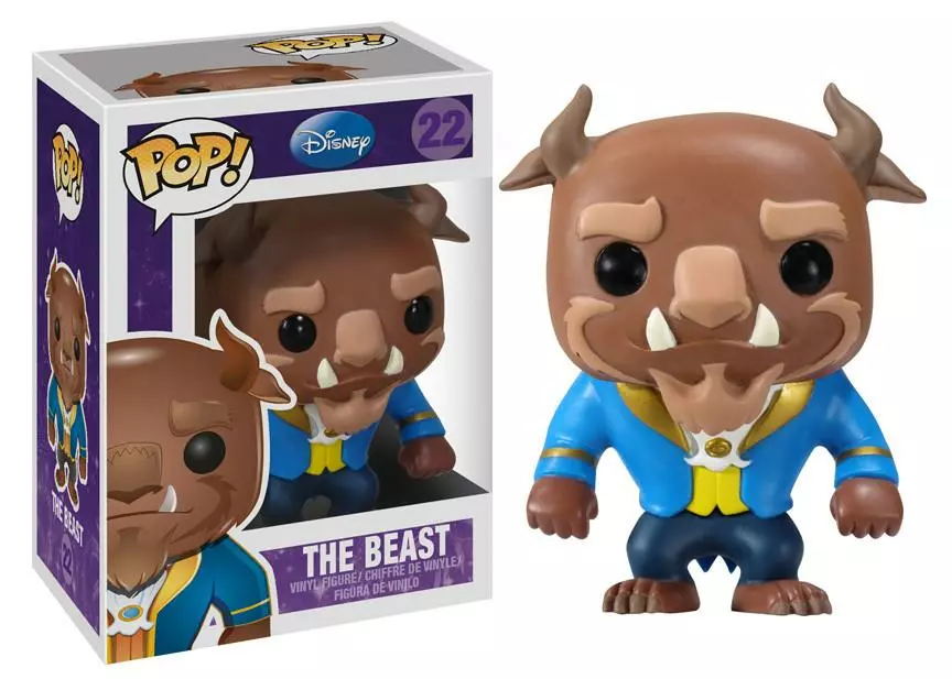 FUNKO POP! Disney : The Beast 3 FUNKO POP! Disney : The Beast