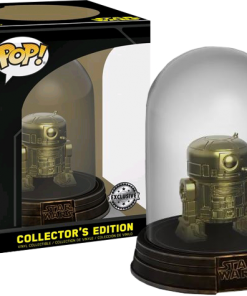 FUNKO POP! Star Wars: R2-D2 Gold Chrome Collector's Edition Dome [Exclusive]