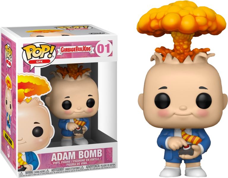 FUNKO POP! GPK: Garbage Pail Kids - Adam Bomb 3 FUNKO POP! GPK: Garbage Pail Kids - Adam Bomb