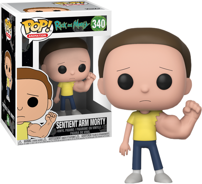 FUNKO Pop! Animation : Rick And Morty - Sentient Arm Morty 3 FUNKO Pop! Animation : Rick And Morty - Sentient Arm Morty