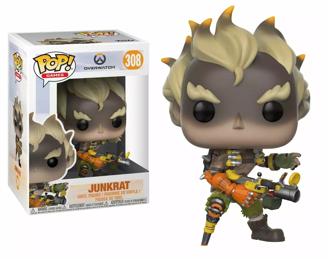 FUNKO POP! Games: Overwatch - Junkrat 3 FUNKO POP! Games: Overwatch - Junkrat