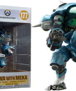 FUNKO POP! Games: Overwatch - D.Va With Meka (Blueberry) 6" Exclusive