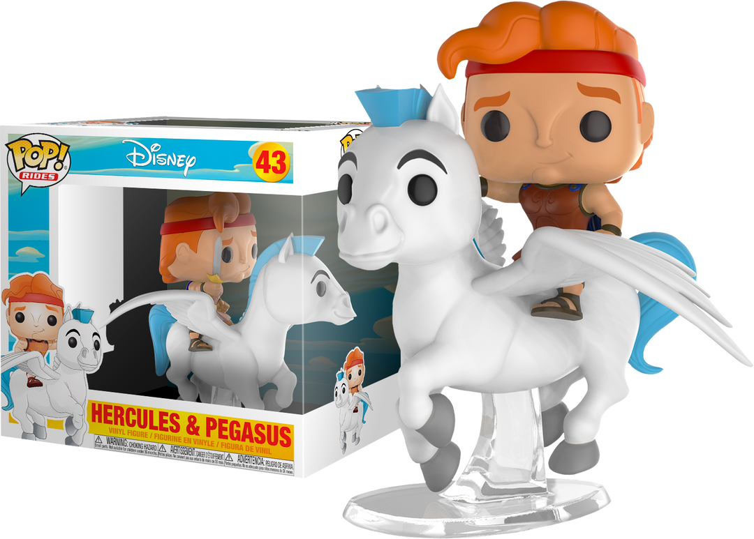 FUNKO POP! Rides: Disney: Hercules - Hercules And Pegasus 3 FUNKO POP! Rides: Disney: Hercules - Hercules And Pegasus
