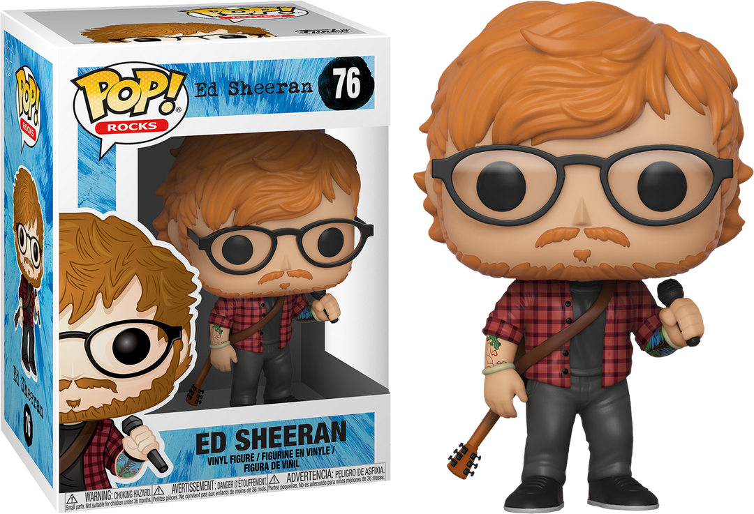 FUNKO POP! Rocks: Ed Sheeran 3 FUNKO POP! Rocks: Ed Sheeran