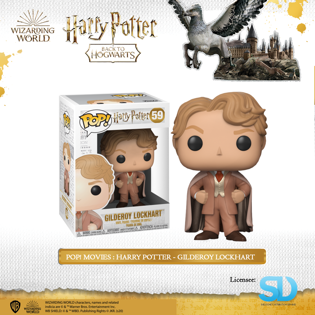 FUNKO Pop! Movies : Harry Potter - Gilderoy Lockhart 3 FUNKO Pop! Movies : Harry Potter - Gilderoy Lockhart