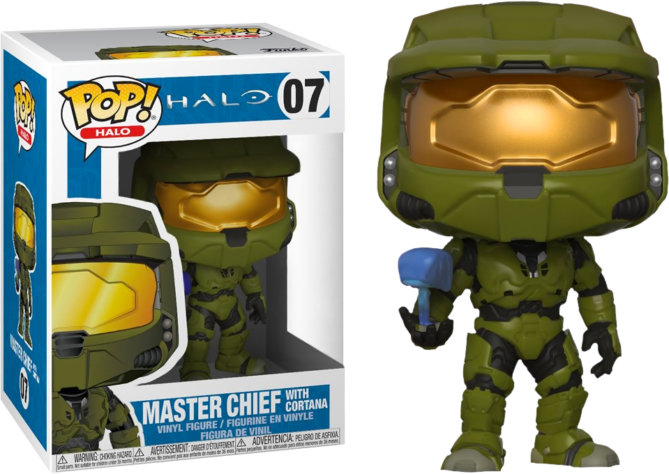FUNKO POP! Halo: Master Chief W- Cortana 3 FUNKO POP! Halo: Master Chief W- Cortana
