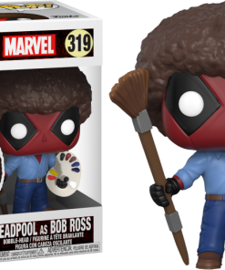 FUNKO POP! Marvel: Deadpool - Deadpool As 80" Bob Ross