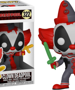 FUNKO Pop! Marvel: Deadpool Playtime - Clown Deadpool