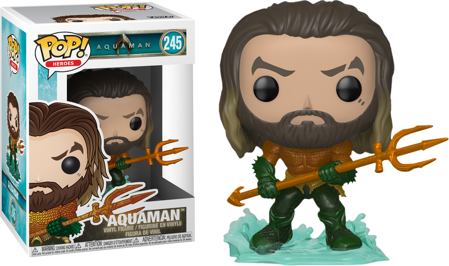 FUNKO Pop! Heroes: Aquaman - Aquaman 3 FUNKO Pop! Heroes: Aquaman - Aquaman