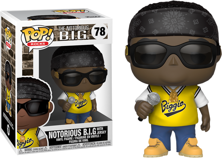 FUNKO POP! Rocks - Notorious B.I.G In Jersey 3 FUNKO POP! Rocks - Notorious B.I.G In Jersey