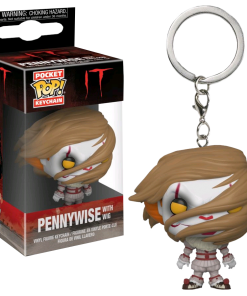 FUNKO Pocket Pop! Keychain: It - Pennywise With Wig