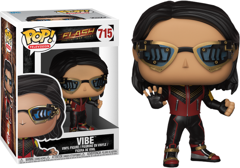 FUNKO Pop! Television: The Flash - Vibe 3 FUNKO Pop! Television: The Flash - Vibe