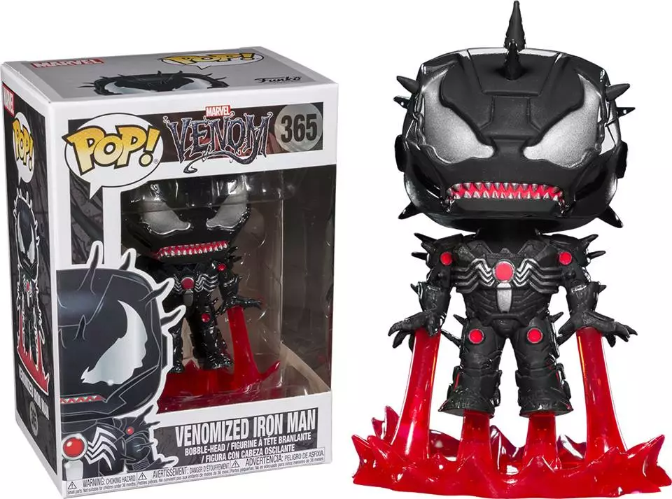 FUNKO Pop! Marvel - Marvel Venom - Venom (Venomized Iron Man ) 3 FUNKO Pop! Marvel - Marvel Venom - Venom (Venomized Iron Man )