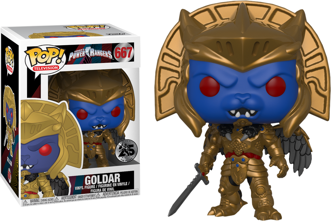 FUNKO Pop! TV: Saban's Power Rangers - Goldar 3 FUNKO Pop! TV: Saban's Power Rangers - Goldar